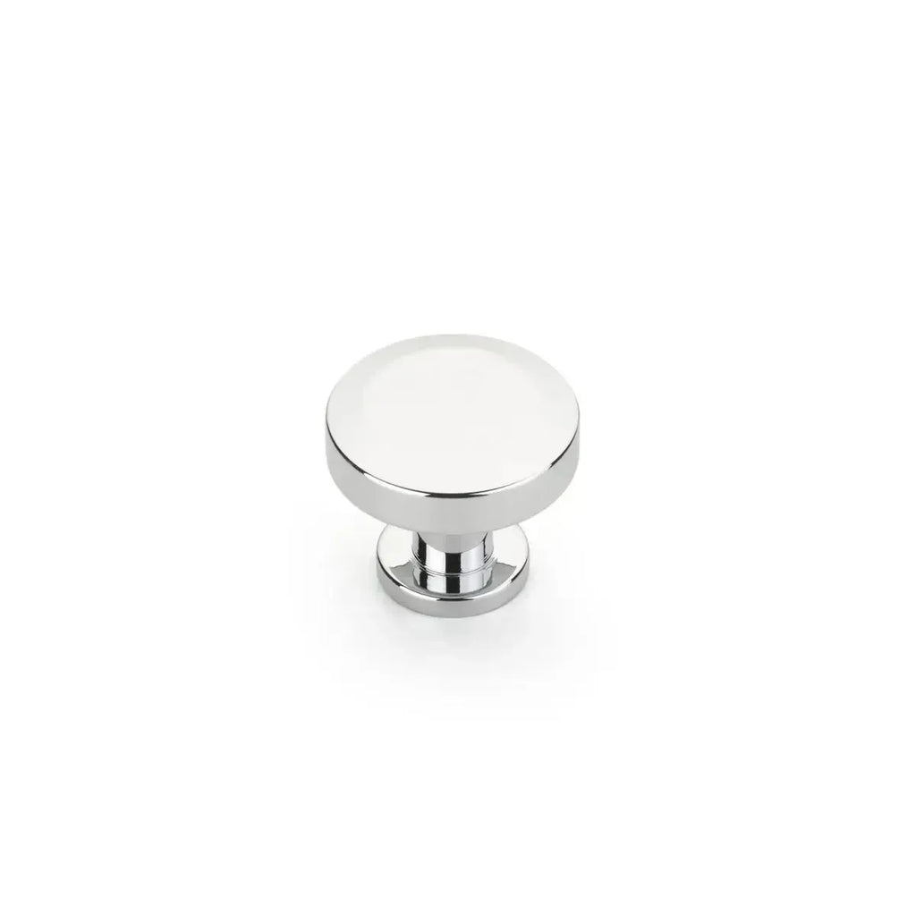 Schaub Perilla Heathrow Redonda, 1-1/4" — Cromo Pulido