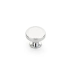 Schaub Perilla Heathrow Redonda, 1-1/4" — Cromo Pulido