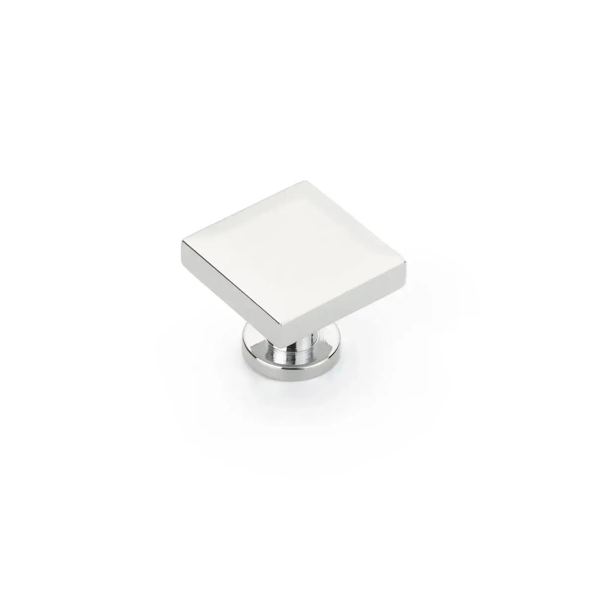 Schaub Perilla Heathrow Cuadrada, 1-1/4" — Cromo Pulido