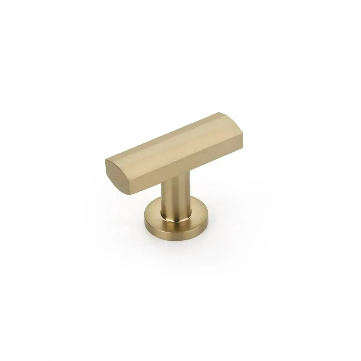 Schaub Perilla Heathrow, 1-3/4" — Latón Satinado Signature