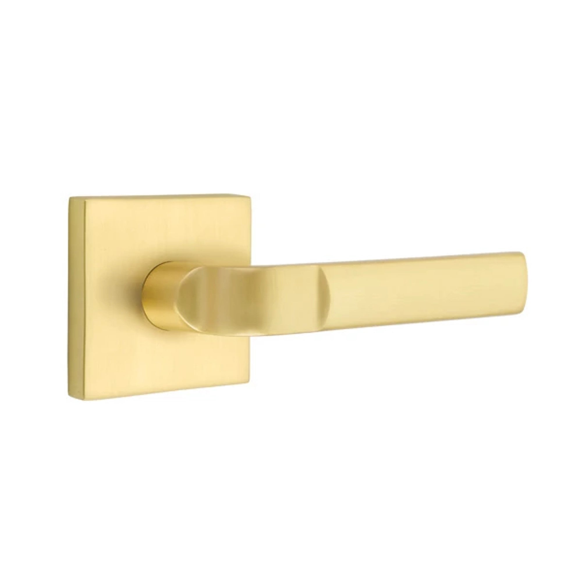 Latón Satinado · Square Rosette