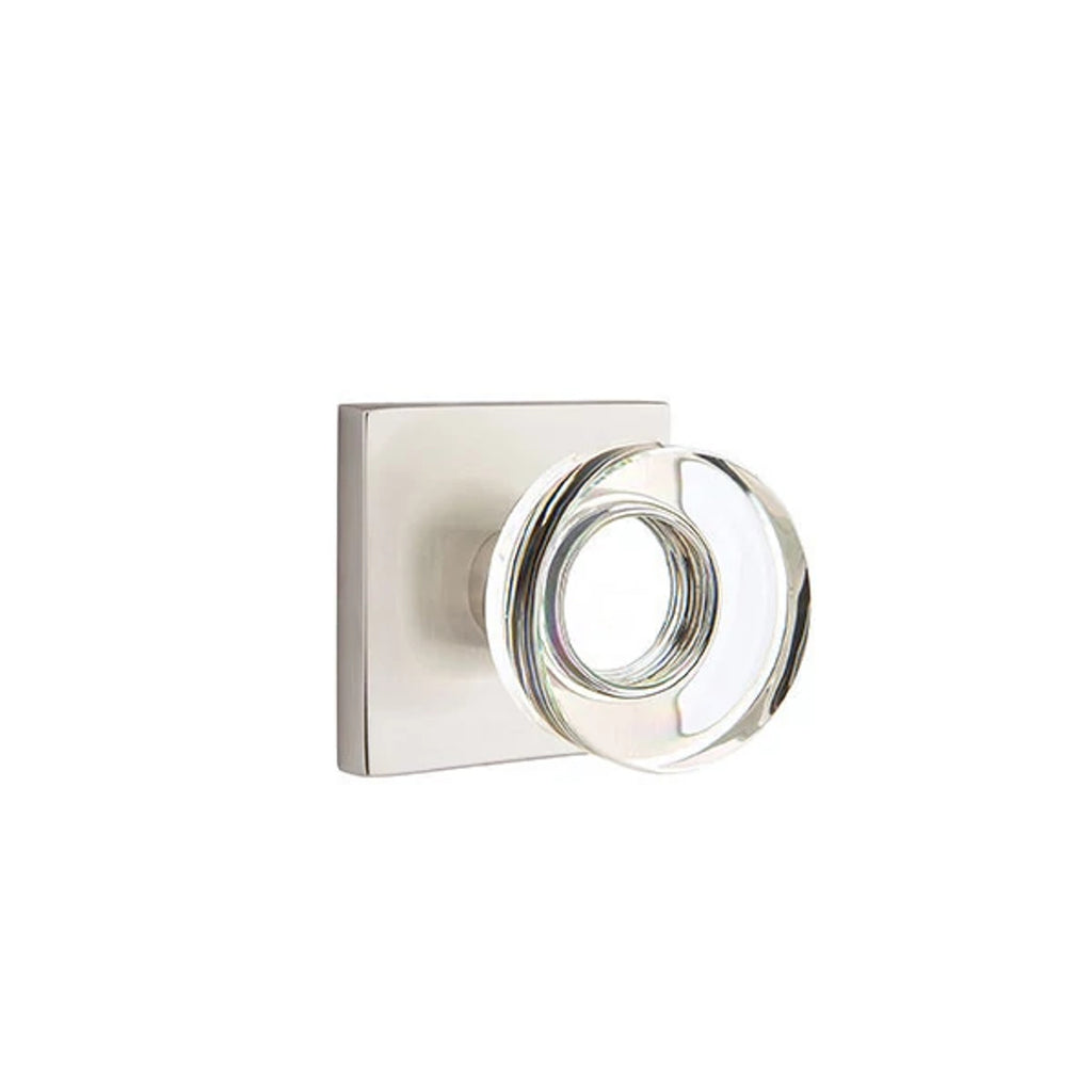 Níquel Satinado · Square Rosette