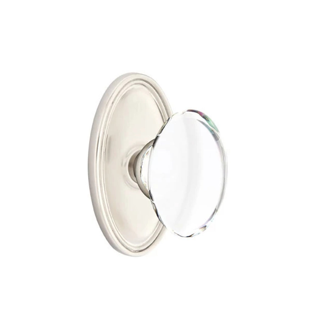 Níquel Satinado · Oval Rosette