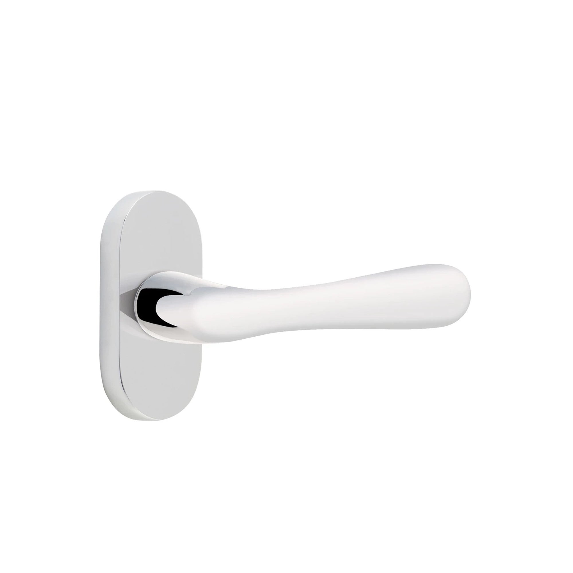 Cromo Pulido · 1-1/2" x3" Oval Rosette