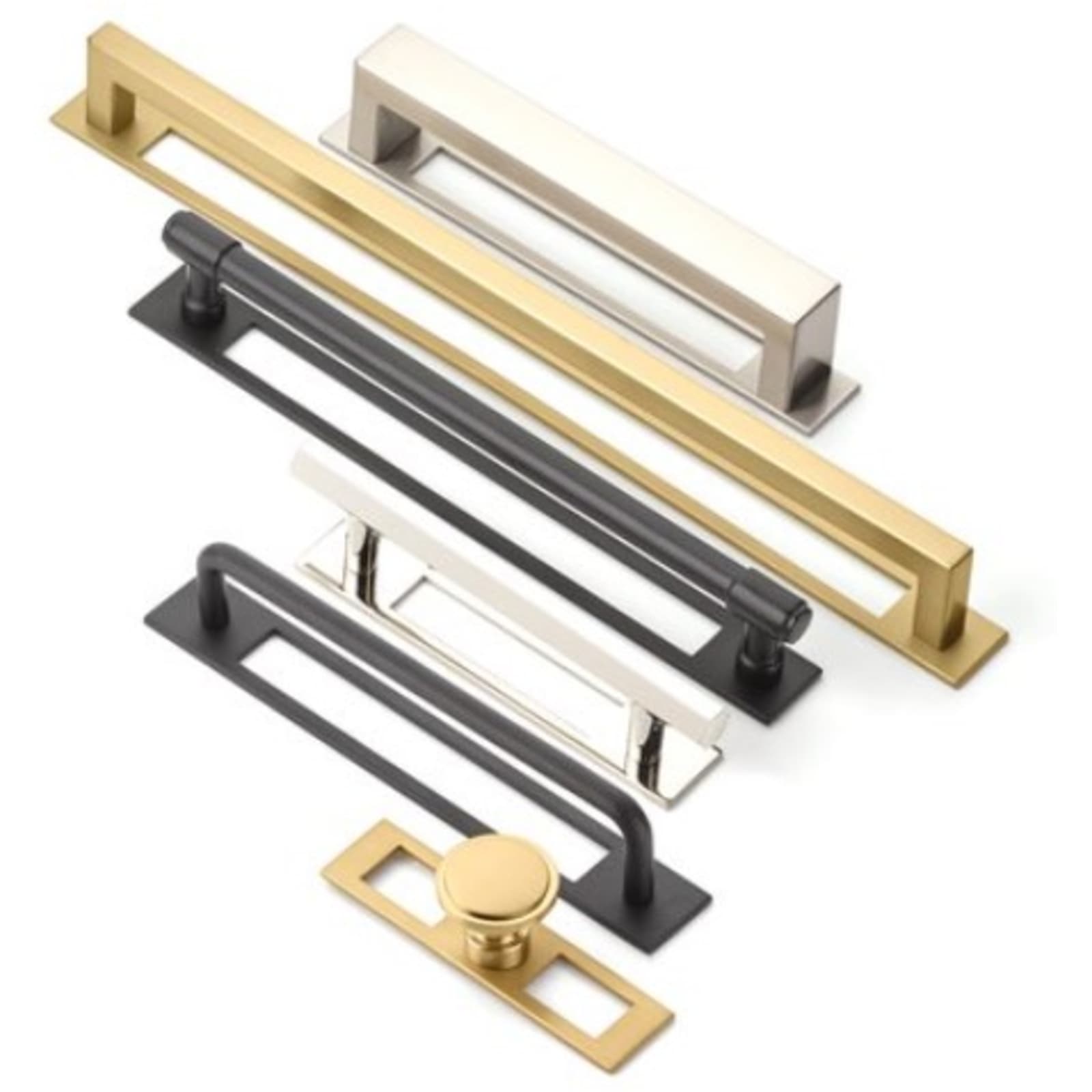Modern Cabinet Knob Backplate