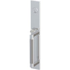 Emtek Juego de Entrada — Select Full Length Tubular Smooth — Cromo Pulido