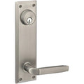 Emtek Chapa Lateral con Llave — Quincy 5-1/2"