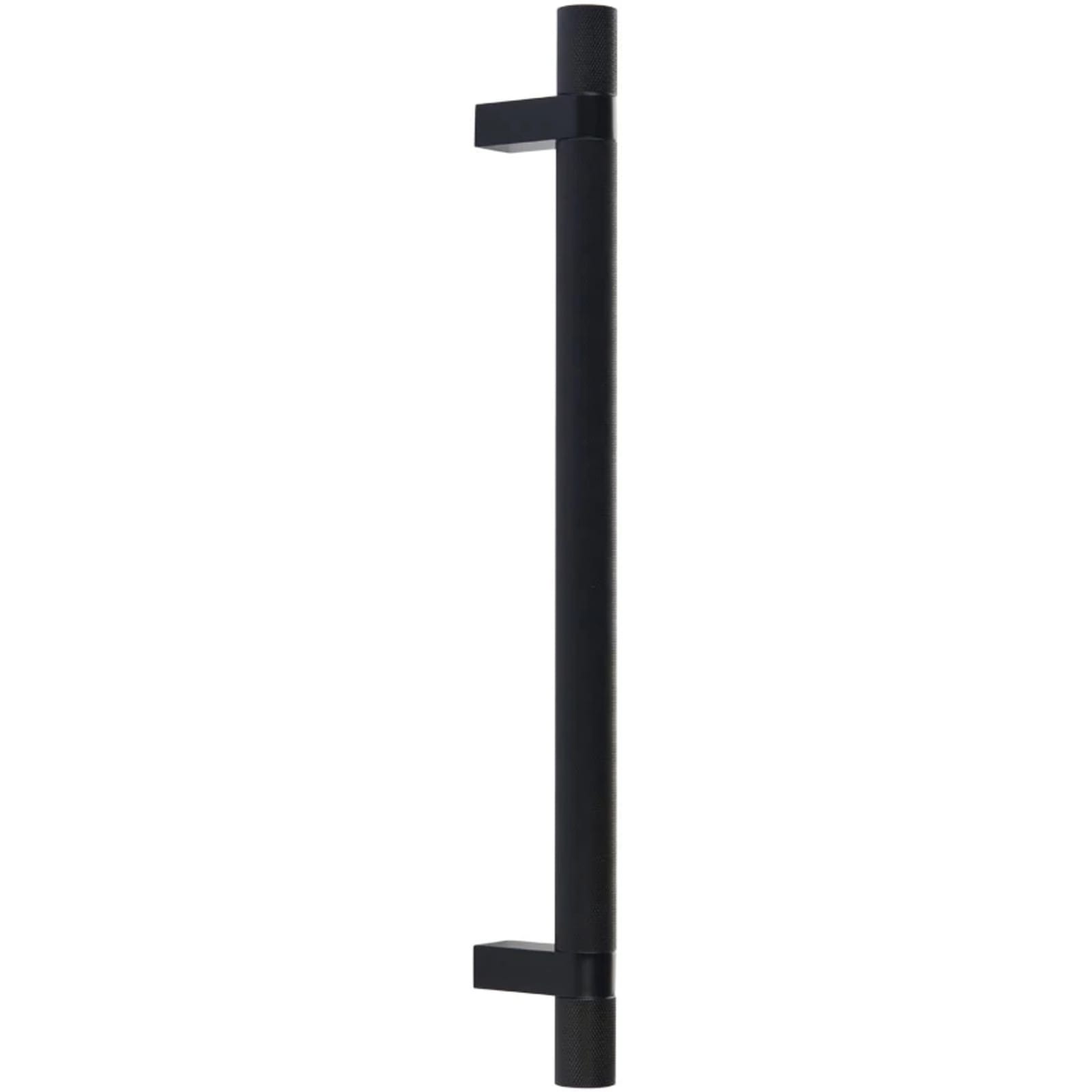 Emtek SELECT Jaladera para Electrodoméstico Barra Moleteada — Negro Mate