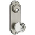 Emtek Chapa Lateral con Llave — Delaware 3-5/8"