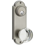 Emtek Chapa Lateral con Llave — Delaware 3-5/8"