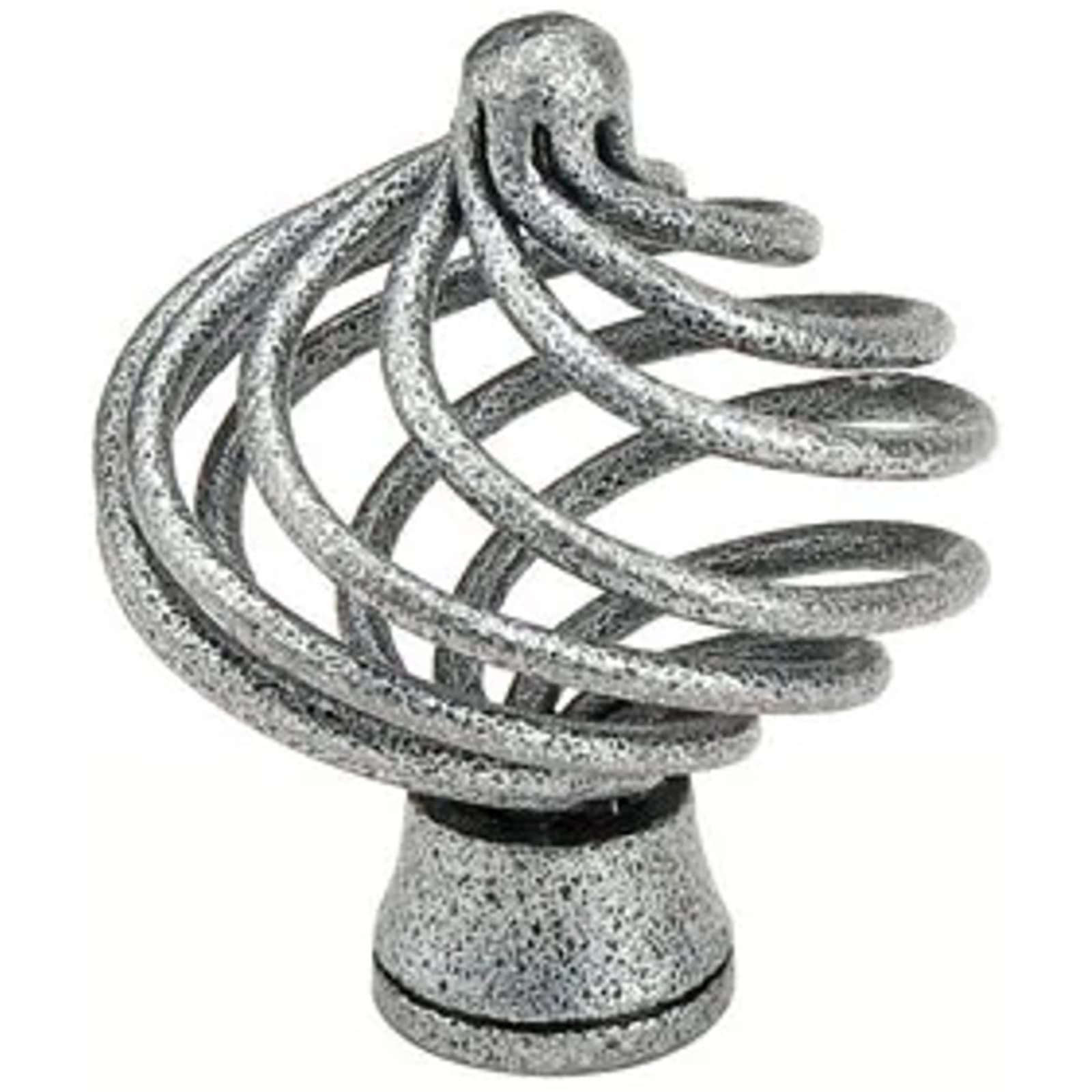 Emtek Perilla de Vestidor Wrought Steel Flanders Call, 2" — Estándar