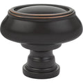 Emtek Perilla Cantata Scrolled Petals Monticello Finish Ovalada, 5" — Estándar