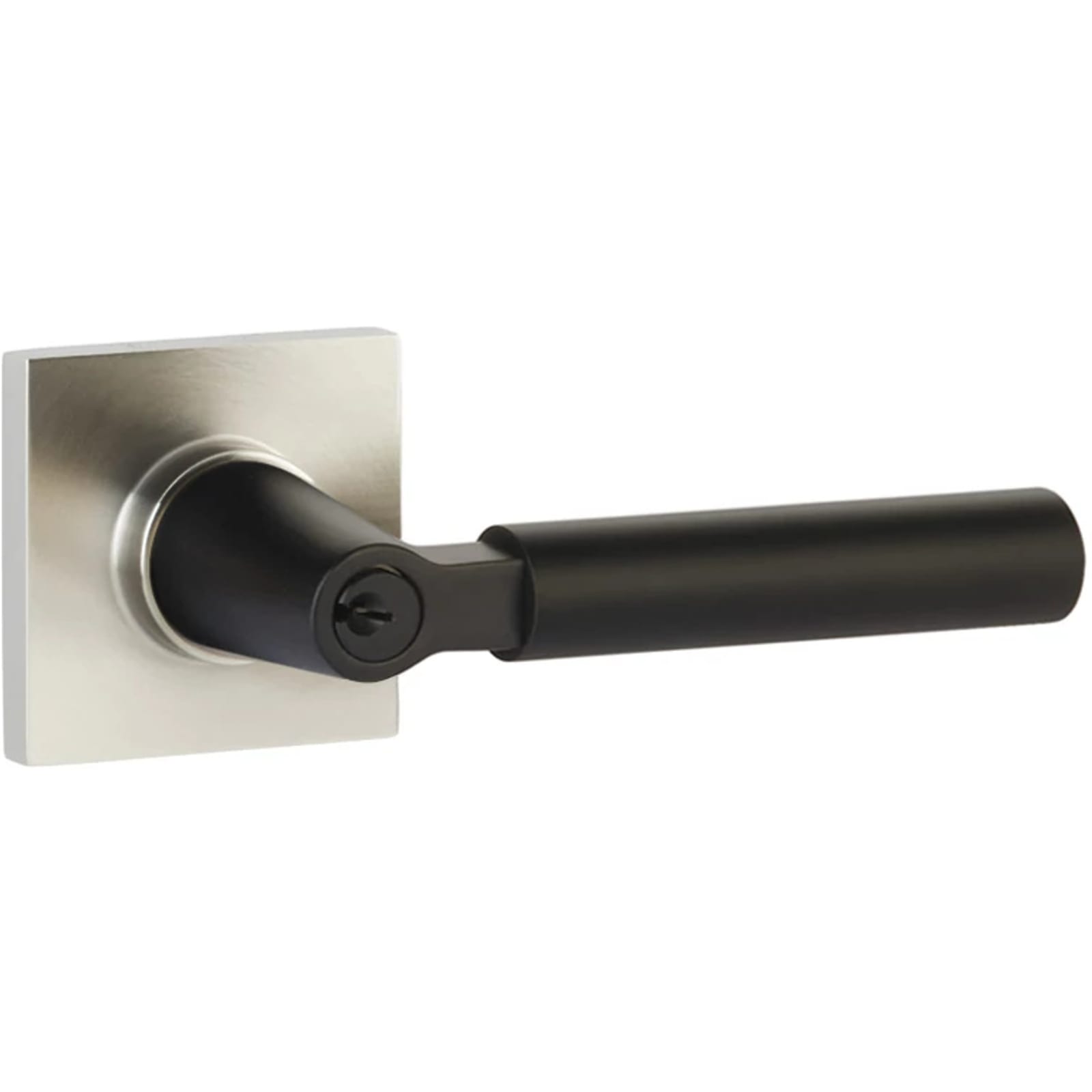 Emtek Manija con Llave SELECT L-Square Smooth