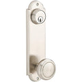 Emtek Chapa Lateral con Llave — Delaware 5-1/2"