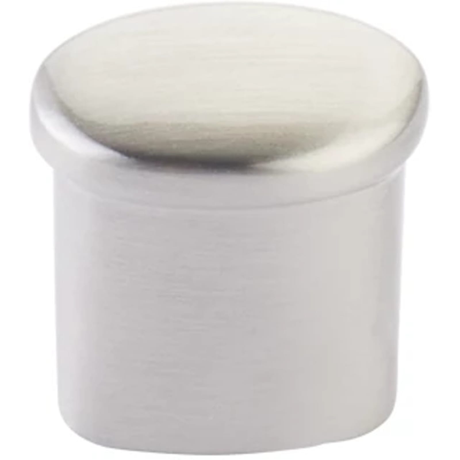 Emtek Perilla Habitat Button — Níquel Satinado