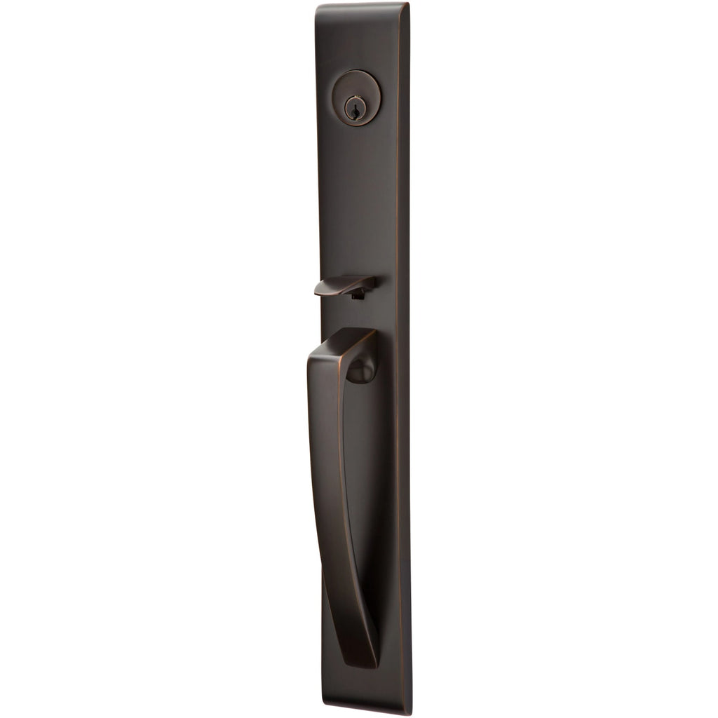 Emtek Juego de Entrada — Orion — Bronce Aceitado