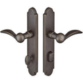 Emtek Stretto — Sandcast Arched Style Stretto Keyed 2" x 10"