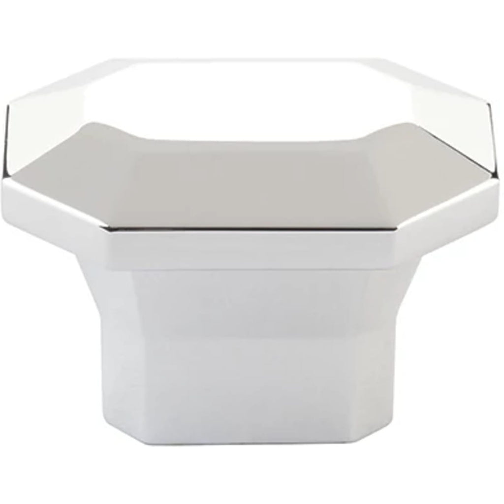 Emtek Perilla de Gabinete Riviera Rectangular, 2" — Cromo Pulido