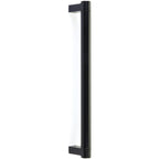Emtek SELECT Jaladera para Electrodoméstico Rectangular Lisa — Negro Mate