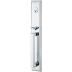Emtek Juego de Entrada — Melrose Tubular — Cromo Pulido