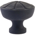 Emtek Perilla de Gabinete Wrought Steel Petal Call — Estándar