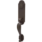 Emtek Juego de Entrada — Remington Tubular — Bronce Medio
