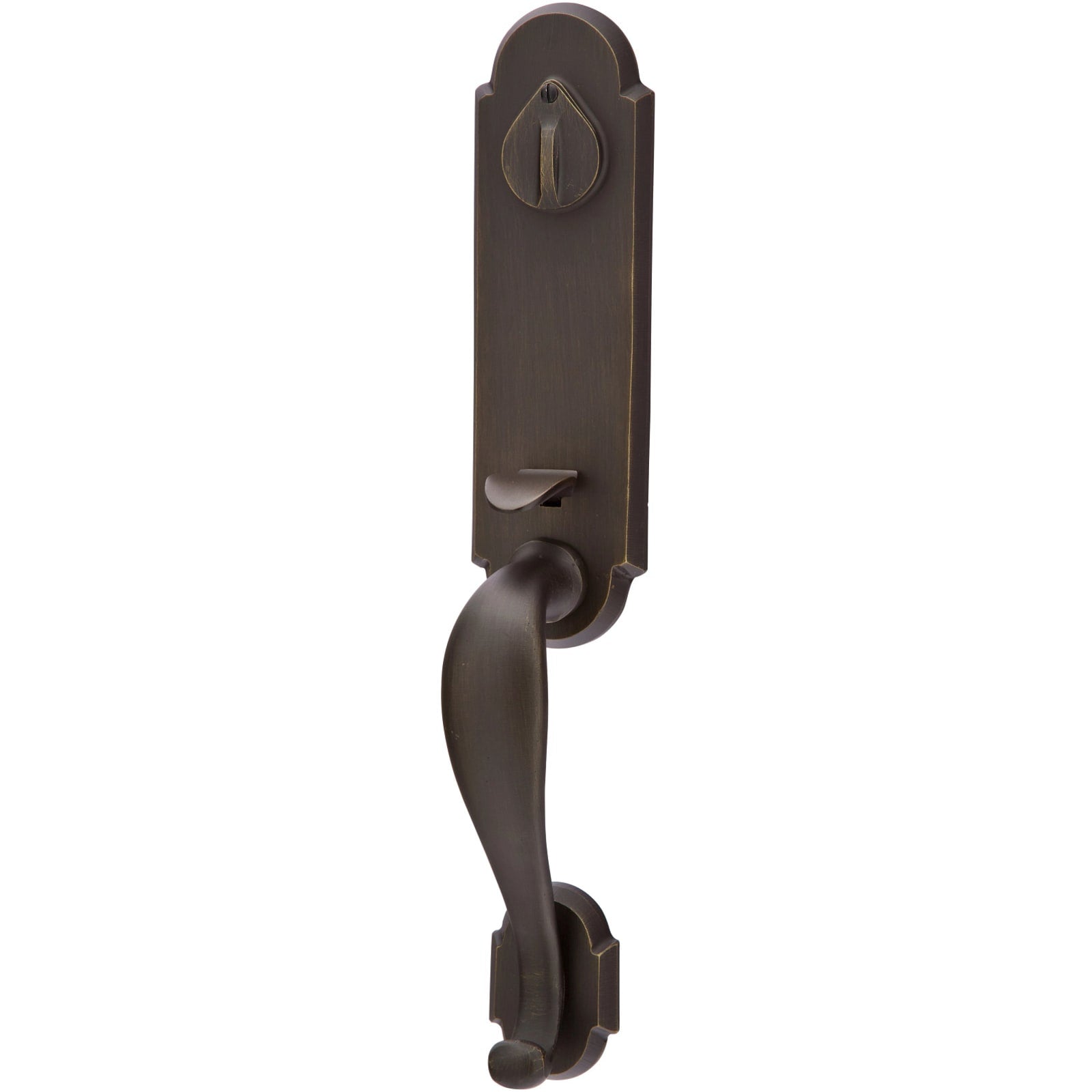 Emtek Juego de Entrada — Remington Tubular — Bronce Medio