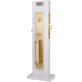 Emtek Juego de Entrada — Hercules Knurled Full Length Mortise