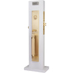 Emtek Juego de Entrada — Hercules Knurled Full Length Mortise