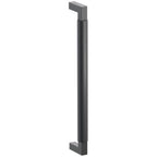 Emtek SELECT Jaladera para Electrodoméstico L-Cuadrado Lisa — Negro Mate