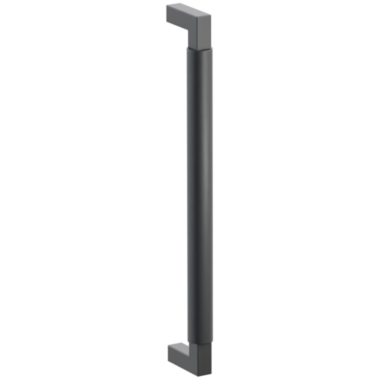 Emtek SELECT Jaladera para Electrodoméstico L-Cuadrado Lisa — Negro Mate