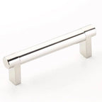 Emtek SELECT Jaladera Rectangular Lisa — Níquel Pulido