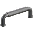 Emtek SELECT Jaladera Barra R Moleteada — Bronce Aceitado