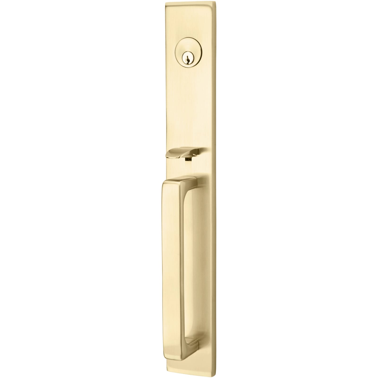 Emtek Juego de Entrada — Lausanne — Latón Satinado
