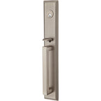 Emtek Juego de Entrada — Melrose Tubular — Peltre