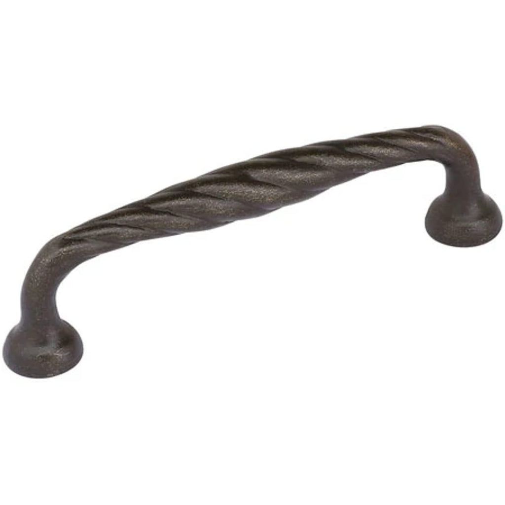Emtek Jaladera Tuscany Twist Call — Bronce