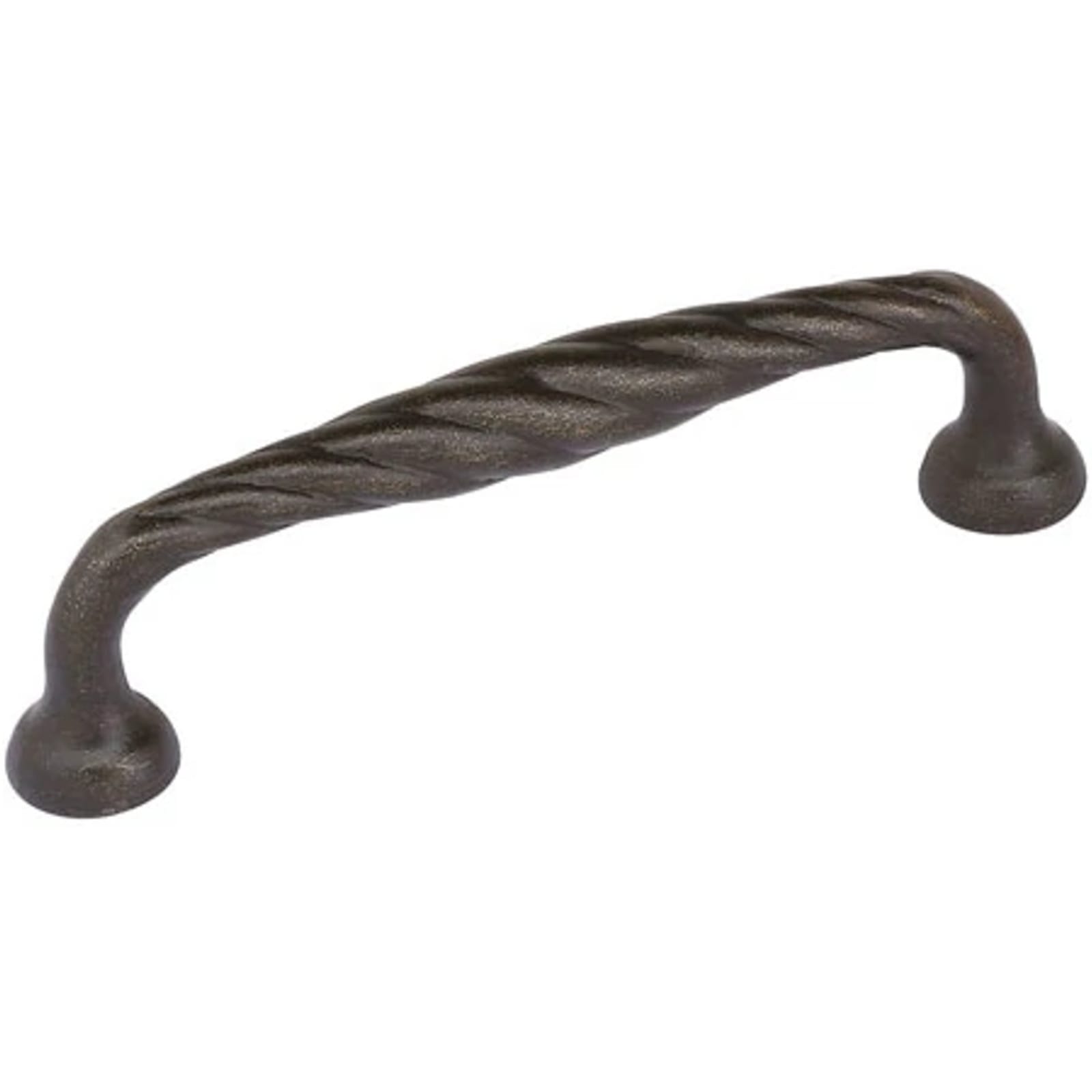 Emtek Jaladera Tuscany Twist Call — Bronce