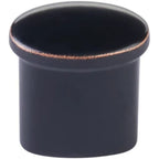 Emtek Perilla Habitat Button — Bronce Aceitado