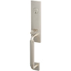 Emtek Juego de Entrada — Select Knurled Monolithic Mortise_R-Bar Stem