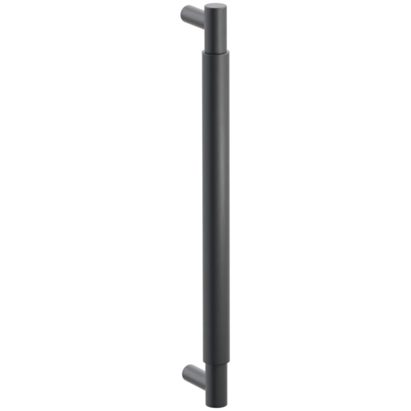 Emtek SELECT Jaladera para Electrodoméstico Barra T Lisa — Negro Mate