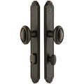 Emtek Stretto — Tuscany Bronze Style Keyed Stretto 1-1/2" x 11-1/8"