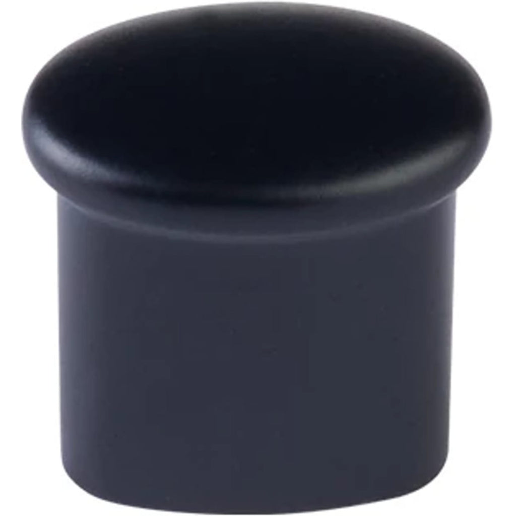Emtek Perilla Habitat Button — Negro Mate