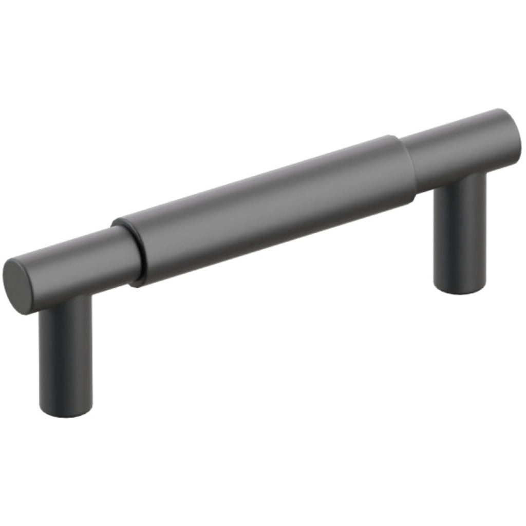 Emtek SELECT Jaladera Barra T Lisa — Negro Mate