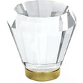 Emtek Perilla Brookmont de Vidrio — Bronce Aceitado