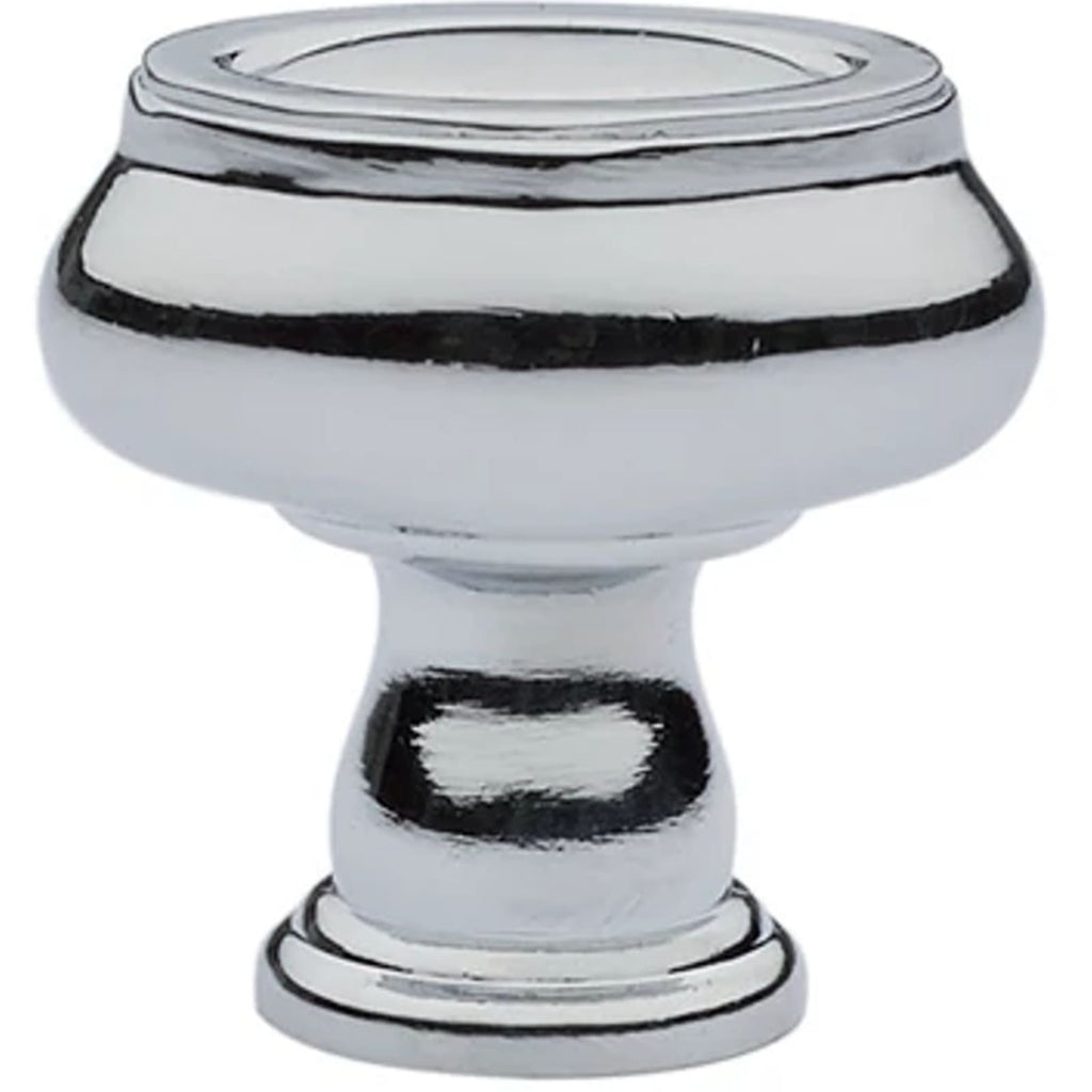 Emtek Perilla Geometric Call Ovalada, 1-3/4" — Cromo Pulido