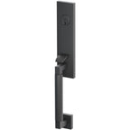 Emtek Juego de Entrada — Select Monolithic Tubular Smooth — Negro Mate