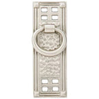 Emtek Jaladera de Anillo Vertical Martillada, 1-1/2" cc — Bronce Aceitado