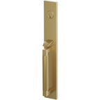 Emtek Juego de Entrada — Select Full Length Tubular Smooth — Francés Antiguo