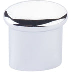 Emtek Perilla Habitat Button — Cromo Pulido