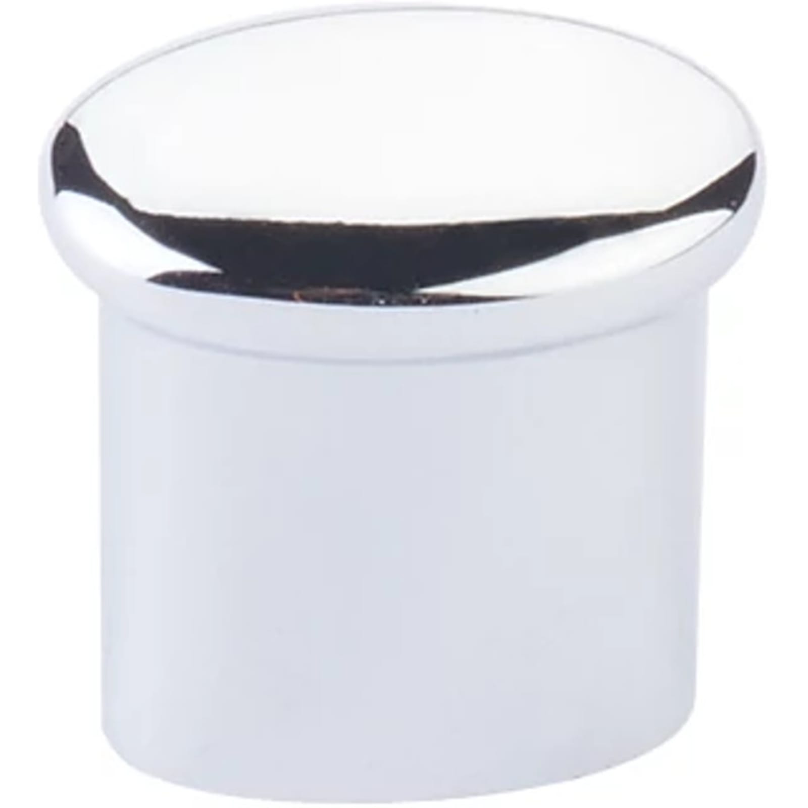 Emtek Perilla Habitat Button — Cromo Pulido